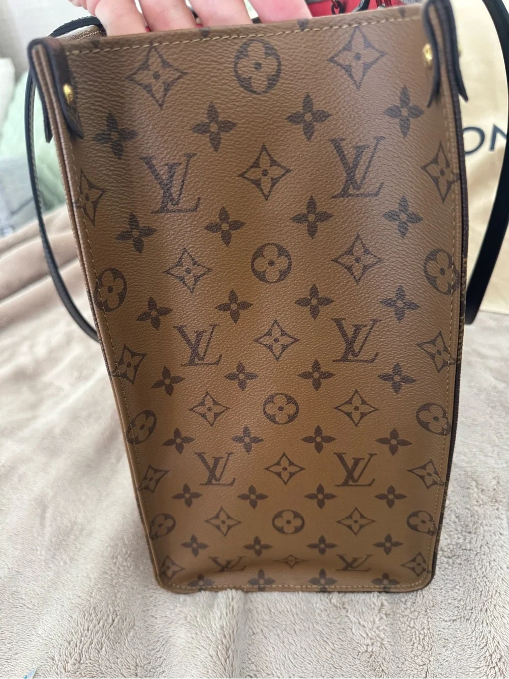 Louis Vuitton On the Go GM with Matching Wallet